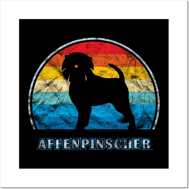 Affenpinscher Vintage Design Dog Wall Art by millersye